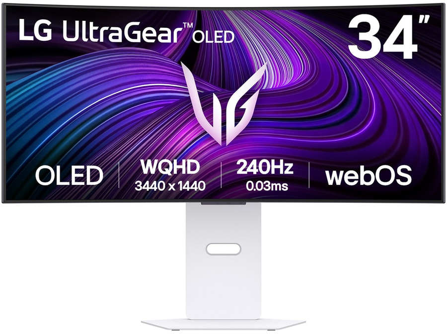 webOS付 LG UltraGear OLED 45GX90SA-B LG Ultragear™ 45GX90SA - 45-inch OLED 240Hz 0.03ms WQHD